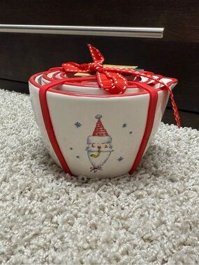 Rae Dunn Christmas Measuring Cups NEW!!!